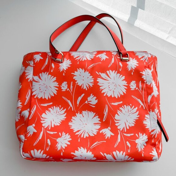 Kate Spade Floral Blossom Medium Tote Satchel crossbody bag - Picture 2 of 6